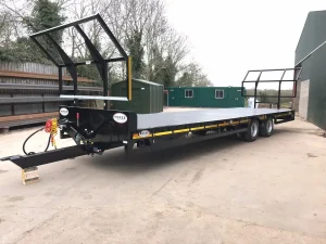 McKee 24ft bale trailer